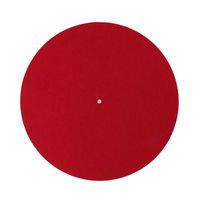 RGBIWCO - Turntable Mat,Turntable Platter Mat Slip mat Audiophile 3mm Felt Platter Anti-Vibration Durable Anti-Static For Vinyl Record Players