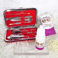 Nail Fungus Treatment, Beautiful Nails Again, Antibacterial, WITH FREE 7 Piece MANICURE KIT,Anti-Fungel Finger and Toe Cure, Kill's 99.9% Fungus Bacteria and Viruses