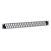 ICC Blank Patch Panel with 48 Ports for HD Style in 1 RMS