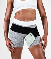 body helix Groin Muscle Support - Adjustable Groin Compression Wrap - Provides Exceptional Support to Injured Groin (Silver)