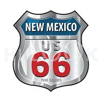 Hi-Look Microfiber Cleaning Cloth - Route 66 Soad Sign New Mexico