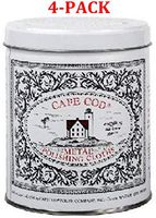 Metal Polishing Cloths Tin (4-Pack)