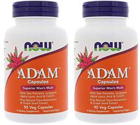 Now Foods: Adam Superior Men's Multiple Vitamin, 90 vcaps pack of 2