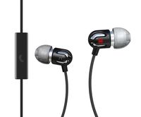 Spider E-EMic,-BK02 TinyEar Earbuds with Mic, Black