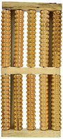 OTC Acupressure Roller Wood Foot Massage Stress Relief, 5 Wooden Rollers