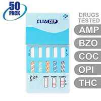 MiCare [50pk] - 5-Panel Urine Drug Test Card (AMP/BZO/COC/OPI/THC) #MI-WDOA-754