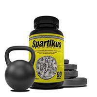 Testosterone Booster for Men - Spartikus Test Booster Supplement - Stronger, Leaner Muscle - 90 Capsules