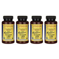 Swanson Vegetarian Glucosamine & Msm 60 Veg Capsules (4 Pack)