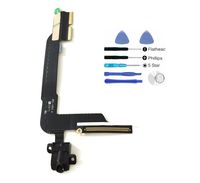 ProMaxi iPad 3 & 4 Wifi Ver. audio jack headphone port flex cable Replacement Part + Tools Kit