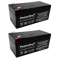 2PACK Replacement PowerStar Battery for RBC35 APC UPS BE350U 12V 3ah SLA - 3 Year Warranty