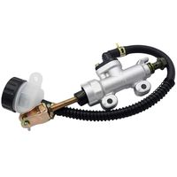 CNCMOTOK Rear Brake Master Cylinder Reservoir for 50cc 70cc 110cc 125cc Yerf Dog 150cc Arctic Cat 700 EFI 2006 Roketa Taotao ATV Dirt Pit Bike American Sportworks Carbide 150cc Karts Honda ATC 250R