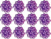 PMU Gift Bows Confetti, Medium, Lavender (12/Pkg) Pkg/1