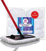 VanDuck 100% Cotton Terry Cloth Mop Pads 15x8 Inch 6-Pack