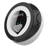 Trackimo GPS Tracker Mini 2G | Portable, Real Time, Waterproof, Great for Small Pets, Purses, Keychain, Vehicle | Free 1 Year Service