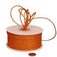 Orange Jute Twine 1.5mm X 100 Yards