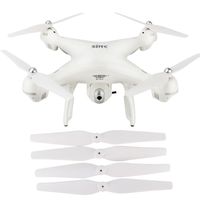 Rucan 4pcs ABS Blades Propellers Accessory For Holy Stone HS100 S70W Dorne Quadcopter (B)