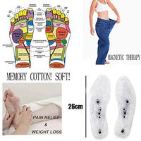 Sttech1 Magnetic Massage Shoe Insoles for Men and Women, Thin Body and Fine Massage Foot, Multifunction Shoe Insoles Gel Therapy Acupressure Foot Care Cushion (Multicolor)