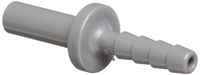 John Guest Acetal Copolymer Barbed Tube Fitting, Stem, 3/8" Stem OD x 1/4" Hose ID (Pack of 10)
