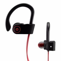 DLW Bluetooth Headphones, Best Wireless Earbuds IPX7 Waterproof Sports Earphones w/Mic HD Stereo Sweatproof in-Ear Earbuds Gym Running Workout 8 Hour Battery Noise Cancelling Headsets