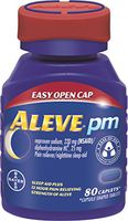 Aleve PM Easy Open Caplets, 80 Count