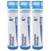 Boiron Symphytum officinale 6c, 80 pellets, homeopathic Medicine That Promotes Healing of Bone Trauma, 3 Count