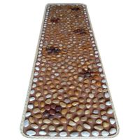 EliteShine Christmas Gift for Daddy New Year Gift for Mom Real Pebble Cobblestone Massage Mat Walkway Reflexology Health Care Pad