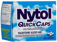 Nytol Sleep Aid Quick Caps-32 ct. (Quantity of 4)