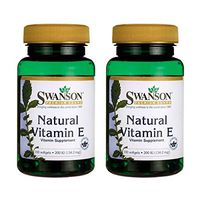 Swanson Natural Vitamin E 200 Iu (134.2 Milligrams) 100 Sgels (2 Pack)