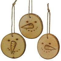 Heart of America Assorted Whimsy Snowman Tags - Set of 3