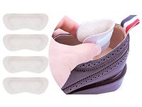 VIEEL Leather Heel Grips Liners - 10 Pieces Shoe Inserts for Women and Men Act as a Heel Cushion - Provide Optimal Protection from Blisters and Cuts in High Heels and Dress Shoes (Beige)