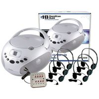 Hamilton Buhl Basic CD/Am-FM Listening Center, 6 Stations, Carry Box