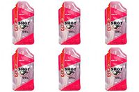 Clif Shot Gel - Razz - 6 Pack (6 x 1.2oz Packs)