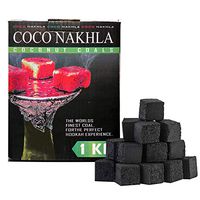 Charcoal Coconut Coals – Coconut Charcoal Tablets for Shisha/Incense Coconut Cube Coals (Pack of 1)