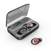 Wireless Headphones Bluetooth, 3D Stereo Sound Power Display with Mini Charging Case BT 5.0 Wireless Earbuds