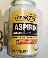 Bottled Aspirin 100/bottle (4pk)