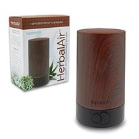 SpaRoom HerbalAir USB Ultrasonic Mister and Fragrance Diffuser, 80mL