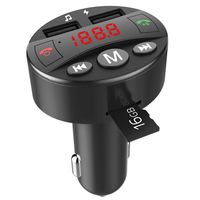 Veepola Mini Portable Wireless Blue Tooth Car FM Transmitter Handsfree Kit