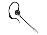 Cellet Boom Mic Headset- Hands-Free- Slim- Gold Plated 2.5mm Pin- Universal Compatibility - Retail Packaging - Silver