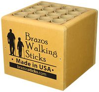 Brazos Wooden Cube Display Cane Walking Stick Stand