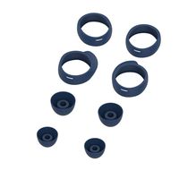 Ackful8 Pieces Silicone Earbud Cover Tips Replacement Ear Gels Buds Compatible with Samsung Galaxy Buds (Dark Blue)