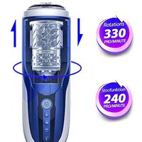 Realistic High-end Product Men Couple's Speed Cup Smart Heating Sucking Licking Machine Oral Male Más-tǔŗbātòr Automatic P-ê.nís Massage Double Vibrating for Men Couple Real Feeling Secret Delivery