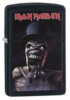Zippo Iron Maiden Black Matte Lighter