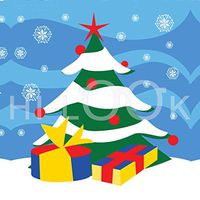 Hi-Look Microfiber Cleaning Cloth - Christmas Tree