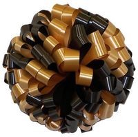 Black & Gold Car Bows