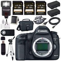 Canon EOD 5D III Digital Camera + LPE-6 Lithium Ion Battery + Canon 100ES EOS shoulder bag Bundle 4