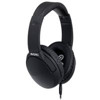 Moki International Acc HPNCBK Noise Cancellation Headphones, Black