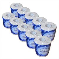 Family Rolls Toilet Paper,Ultra Soft Mega Roll Toilet Paper,3-layers Standard Rolls,Gentle Toilet Tissue Soft Paper Towels Enviro friendly Recycled Bath Paper