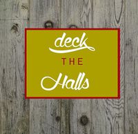 Anchored Heart Co. Deck The Halls- Set of Holiday Notecards