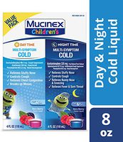 Mucinex Children's Multi-Symptom Day & Night Cold Relief Liquid,2x4oz
