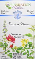 CELEBRATION HERBALS Passion Flower Pure Quality 24 Bag, 0.02 Pound